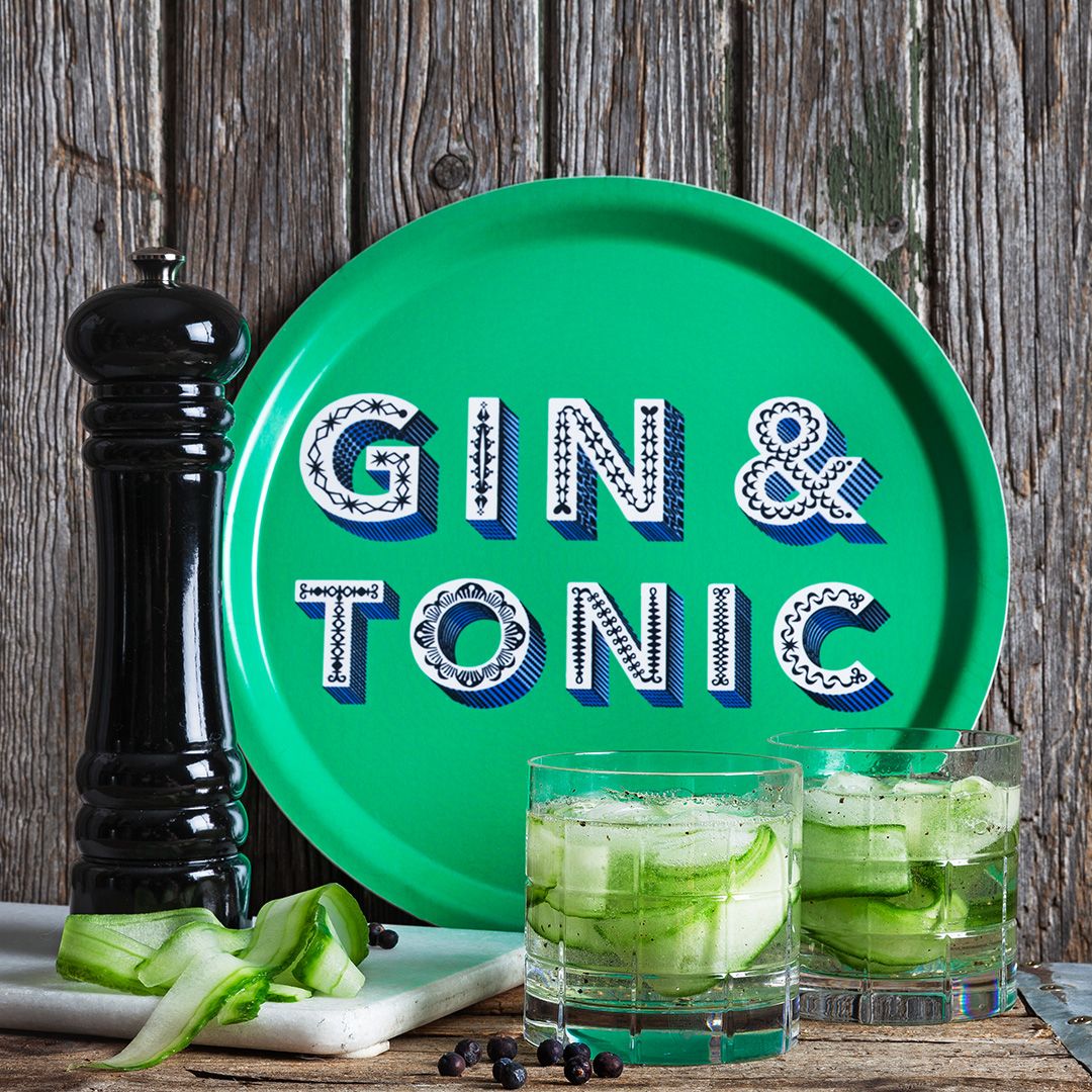 Gin & Tonic Tray - 31cms/39cms
