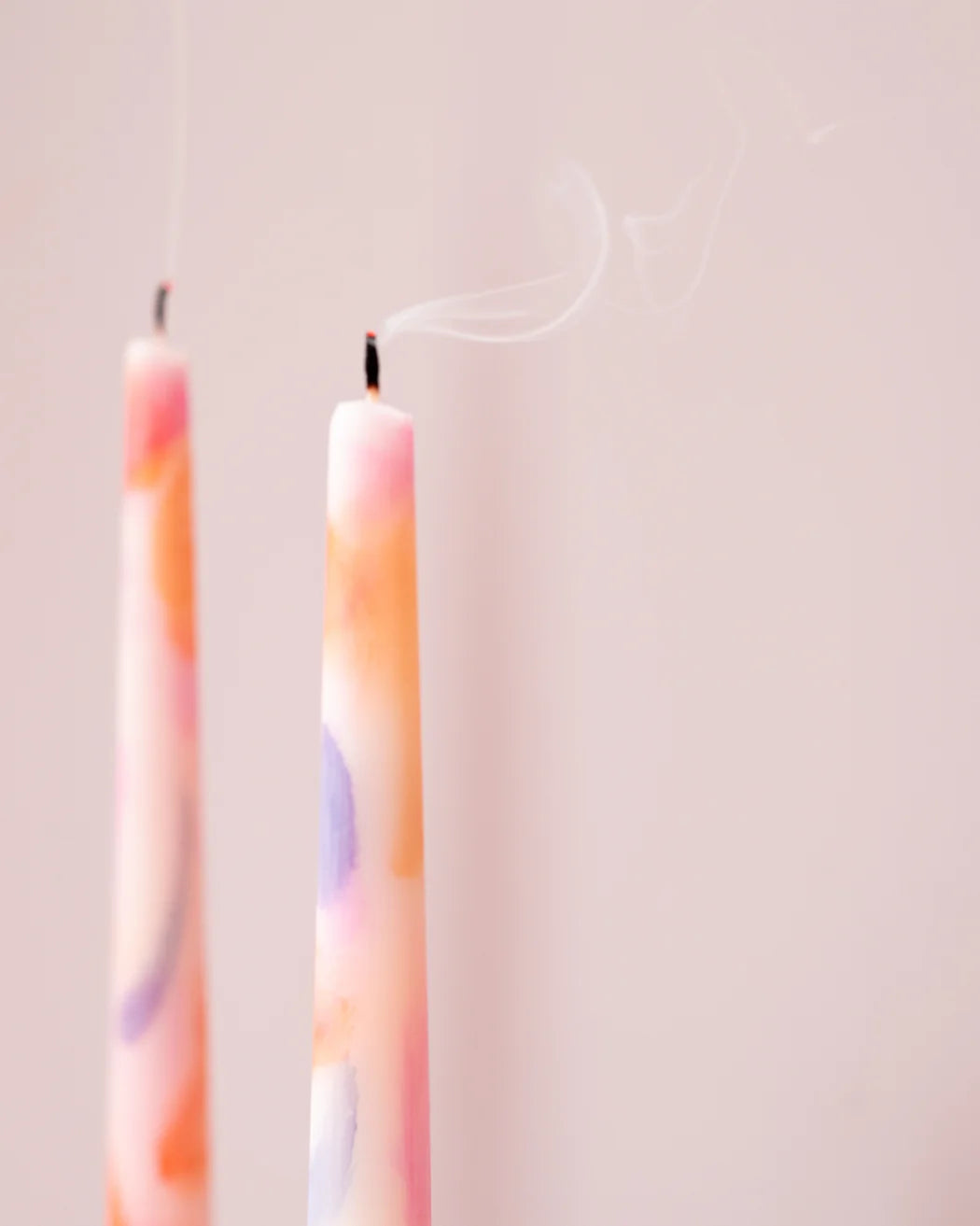 TYE-DYE TAPER CANDLE 25cm