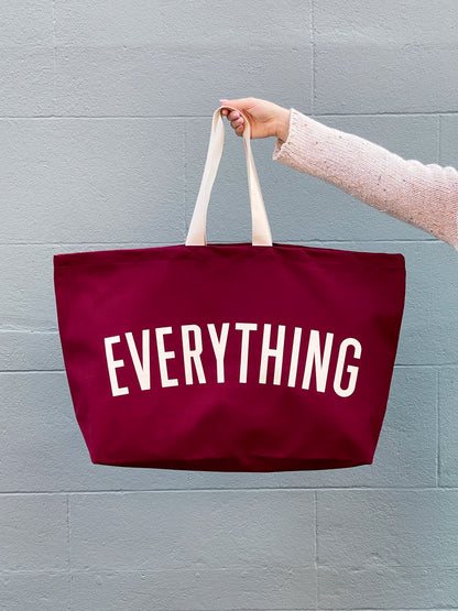 Everything Bag - Burgundy