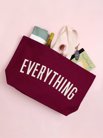 Everything Bag - Burgundy